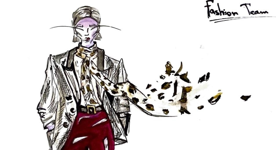 Fashion иллюстрация